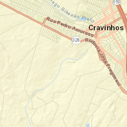Cravinhos Street Map