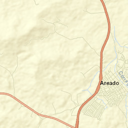Areado Street Map