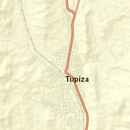 Tupiza Street Map