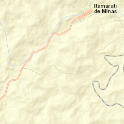 Itamarati de Minas Street Map