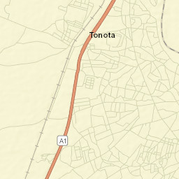 Tonota Street Map