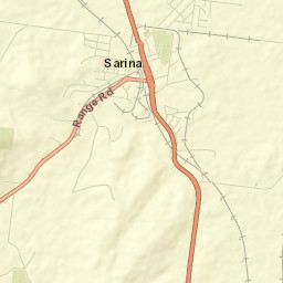 Sarina Street Map