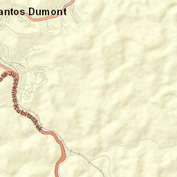 Santos Dumont Street Map