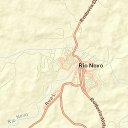 Rio Novo Street Map