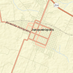 Junqueirópolis Street Map