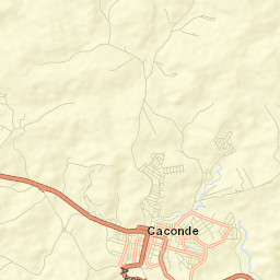Caconde Street Map