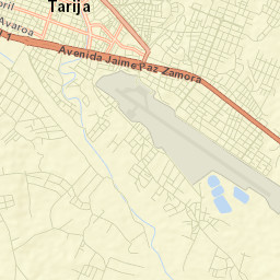 Tarija Street Map