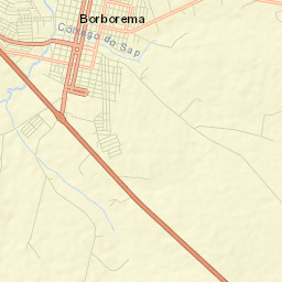 Borborema Street Map