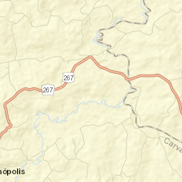 Carvalhópolis Street Map