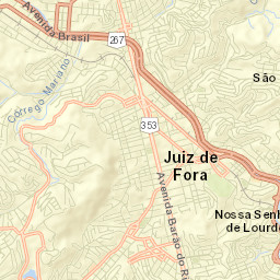 Juiz de Fora Street Map