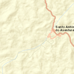Santo Antônio do Aventureiro Street Map