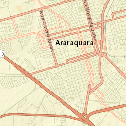 Araraquara Street Map