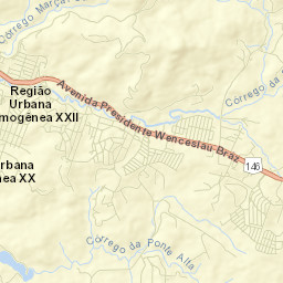 Poços de Caldas Street Map
