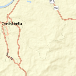 Cordislândia Street Map