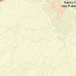 Santa Cruz das Palmeiras Street Map