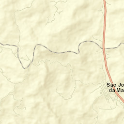 São João da Mata Street Map