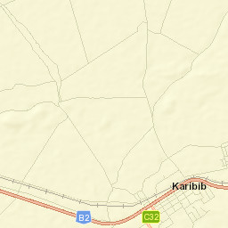 Karibib Street Map