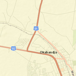 Okahandja Street Map