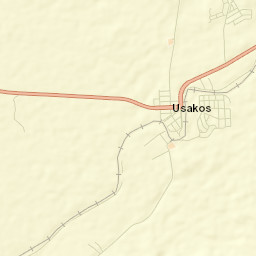 Usakos Street Map