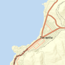 Tocopilla Street Map