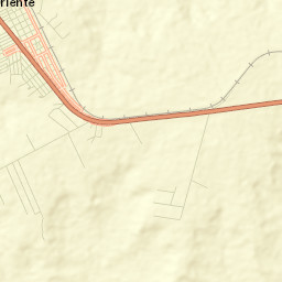Oriente Street Map