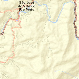 São José do Vale do Rio Preto Street Map