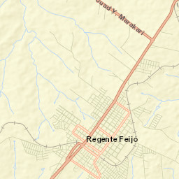 Regente Feijó Street Map