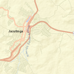 Jacutinga Street Map