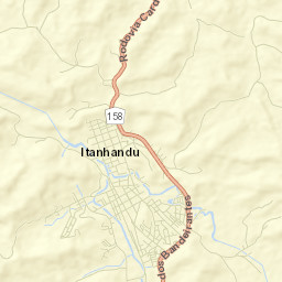 Itanhandu Street Map