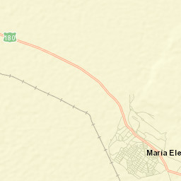 María Elena Street Map