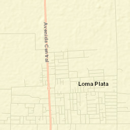 Colonia Menno Street Map