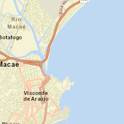 Macaé Street Map