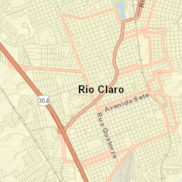 Rio Claro Street Map