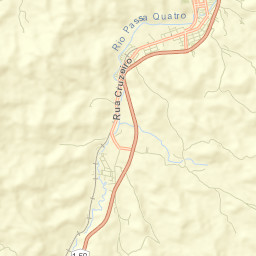 Passa Quatro Street Map