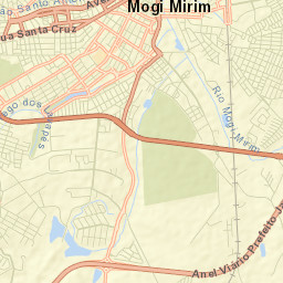Mogi Mirim Street Map