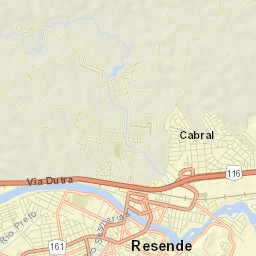 Resende Street Map