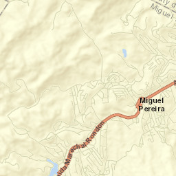 Miguel Pereira Street Map