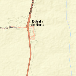 Estrela do Norte Street Map