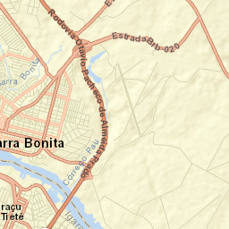 Barra Bonita Street Map
