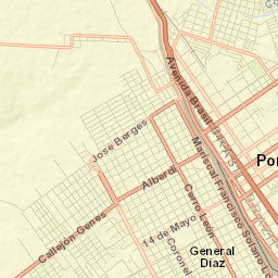 Ponta Porã Street Map
