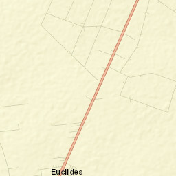 Euclides da Cunha Paulista Street Map
