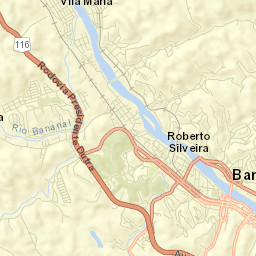 Barra Mansa Street Map