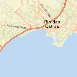 Rio das Ostras Street Map