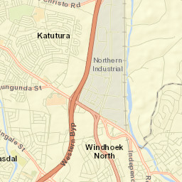 Katutura Street Map