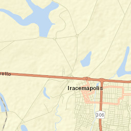 Iracemápolis Street Map