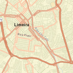 Limeira Street Map