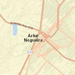 Artur Nogueira Street Map