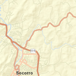 Socorro Street Map