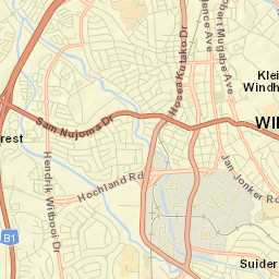 Windhoek Street Map