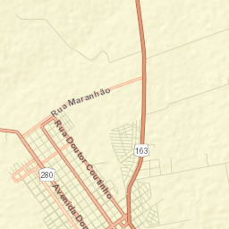 Caarapó Street Map